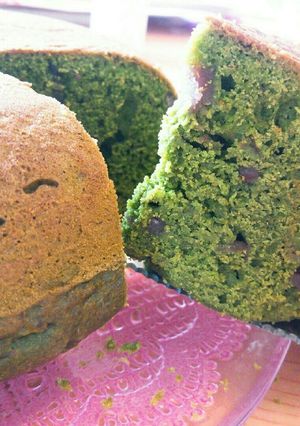 よく炊けました!炊飯器しっとり抹茶ケーキ-レシピのメイン写真