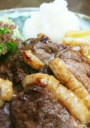 カキ醤油で作ったメンツユで簡単合鴨焼き-レシピのメイン写真