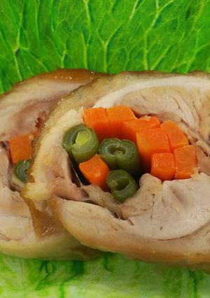 華やかチキンロール-レシピのメイン写真