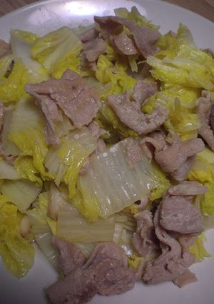 豚肉と白菜　旨味しみしみ炒め-レシピのメイン写真