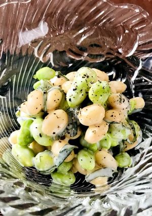 大豆と枝豆のサラダ☆-レシピのメイン写真