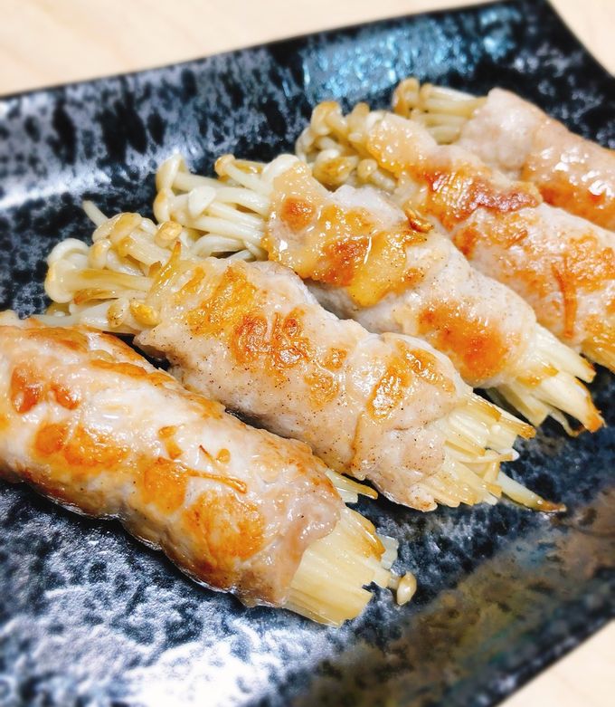 THEシンプルなえのきの豚肉巻き♡-レシピのメイン写真