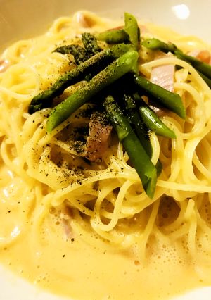 全卵＆牛乳バター☆とろっとカルボナーラ-レシピのメイン写真