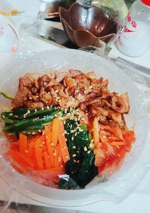 ビビンバ 簡単 アイディア弁当！-レシピのメイン写真