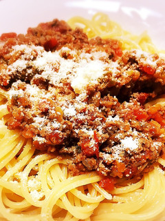 あっさり我が家のミートソースパスタ-レシピのメイン写真