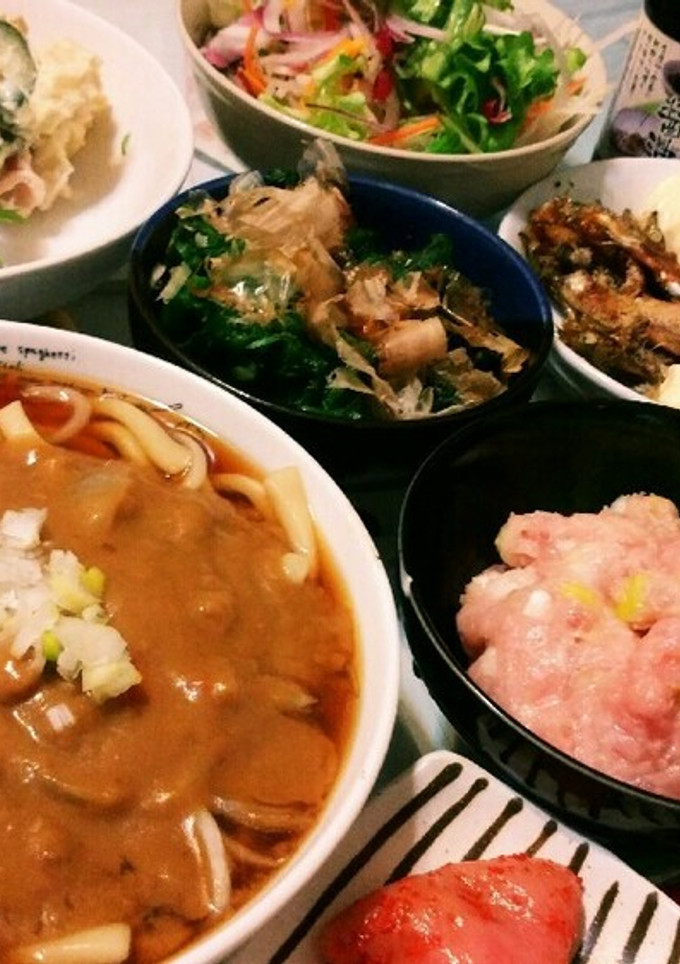 カレーの残りで簡単激うまカレーうどん♡-レシピのメイン写真