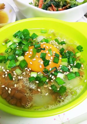 ラッキョウ卵納豆-レシピのメイン写真
