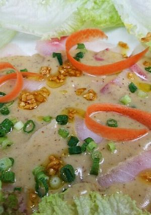 カキ醤油のメンツユマスタードドレッシング-レシピのメイン写真
