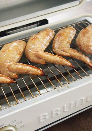 オーブントースターで、手羽先の塩焼き-レシピのメイン写真