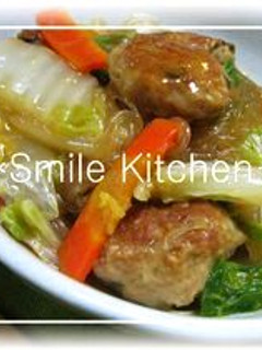 ✿白菜と肉団子のとろ~り煮込み✿-レシピのメイン写真