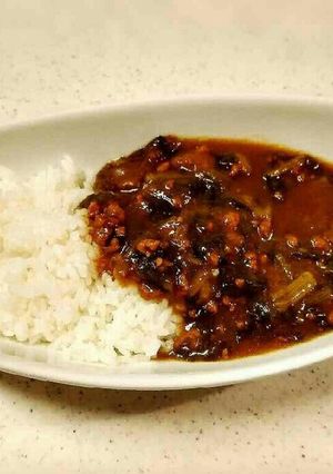 小松菜のカレー-レシピのメイン写真