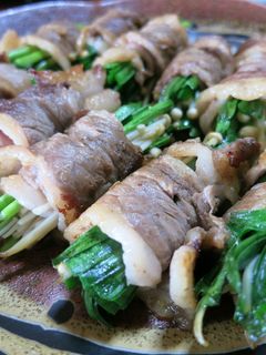 お弁当に☆ニラとえのきの牛肉巻き-レシピのメイン写真