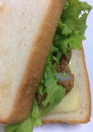 愛媛じゃこ天とチーズでトーストサンド-レシピのメイン写真