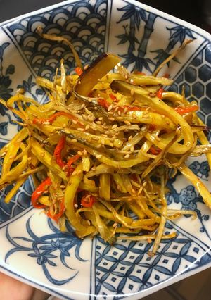 調味料2つのみ✴︎根菜のポリポリ揚げ-レシピのメイン写真
