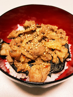 豚肉のチリチリ丼-レシピのメイン写真