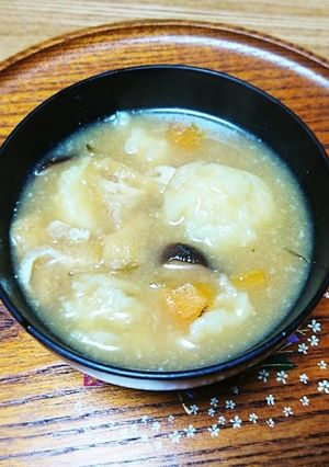 じゃがいも長芋入りすいとん(郷土料理)-レシピのメイン写真