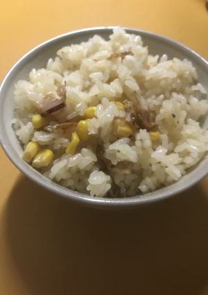 ガーリックバターコーンご飯-レシピのメイン写真