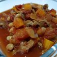 圧力鍋で柔らか砂肝トマト煮