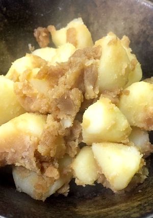 バター醤油の粉吹き芋-レシピのメイン写真