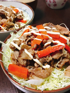 簡単♪シャキシャキ豚丼-レシピのメイン写真