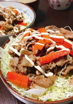 簡単♪シャキシャキ豚丼-レシピのメイン写真