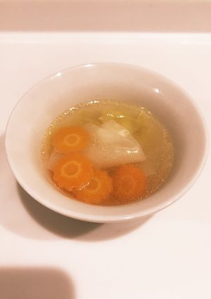 ❁餃子の皮リメイク♡野菜スープ❁-レシピのメイン写真