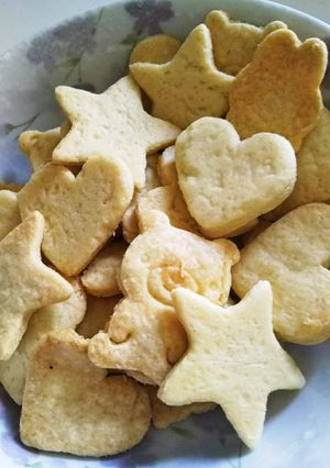 子供と一緒♡材料4つ簡単型抜きクッキー♡-レシピのメイン写真