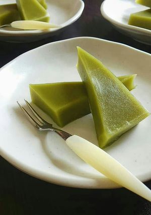 レンジで作る甘さ控えめの抹茶ういろう-レシピのメイン写真