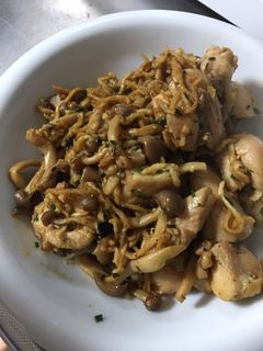 切り干し大根と鶏肉のバター醤油炒め-レシピのメイン写真