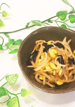 3分あれば！もやしと海苔のピリ辛ナムル-レシピのメイン写真