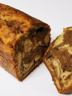 甘さ控えめマーブルコーヒーケーキ-レシピのメイン写真