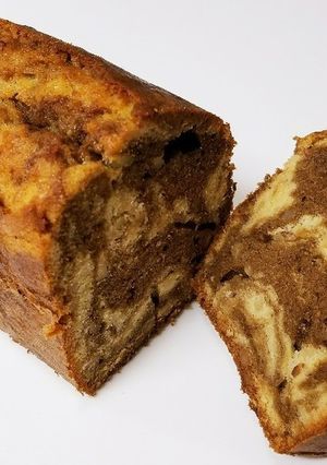 甘さ控えめマーブルコーヒーケーキ-レシピのメイン写真