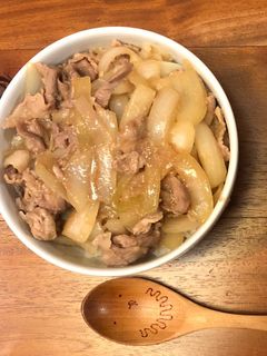 生姜焼き丼-レシピのメイン写真