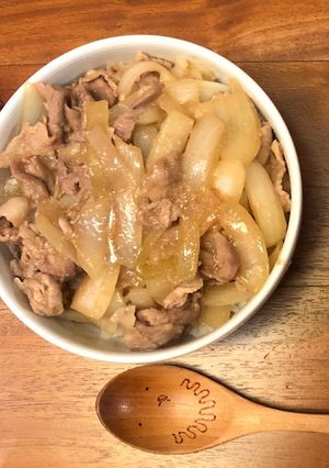 生姜焼き丼-レシピのメイン写真
