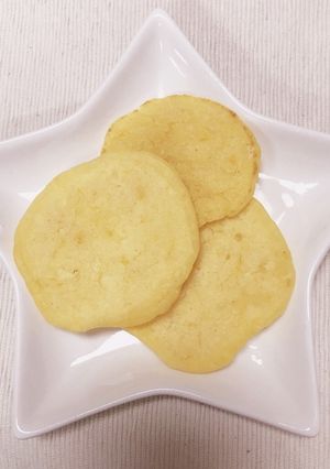 かぼちゃと豆腐の離乳食パンケーキ♡-レシピのメイン写真