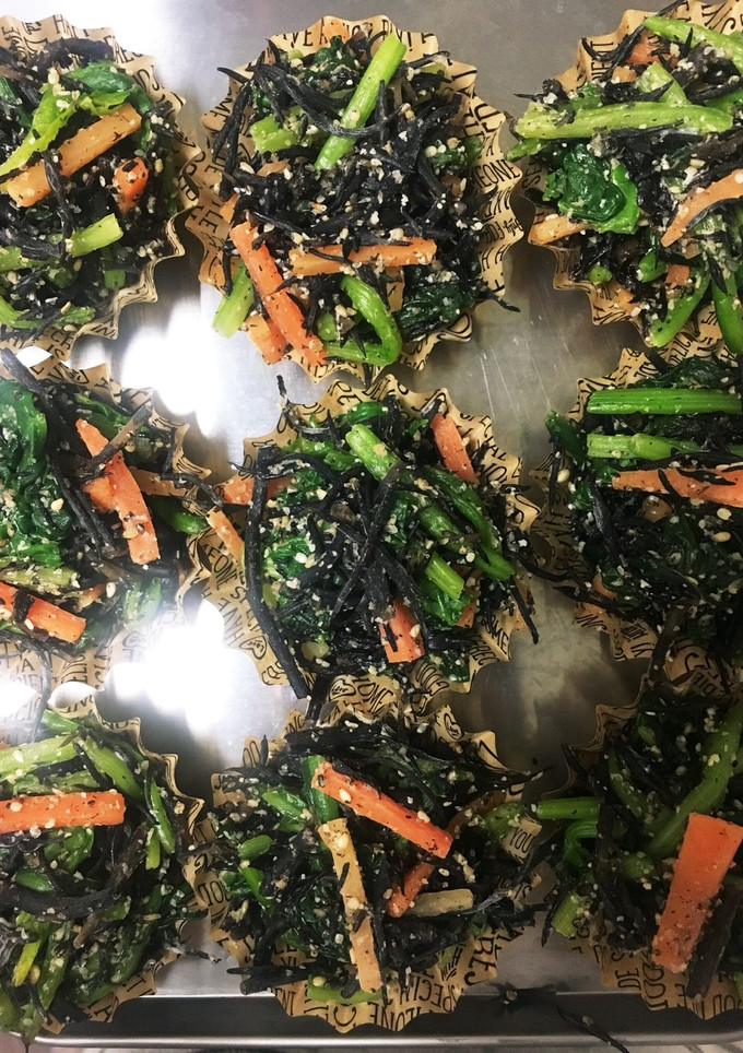 ほうれん草とひじきの胡麻和え♪お弁当にも-レシピのメイン写真
