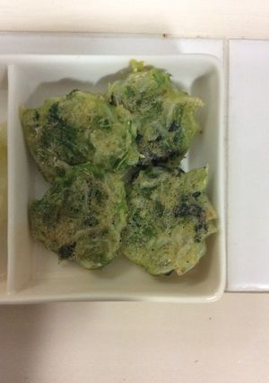 コーンとしらすとほうれん草のおやき離乳食-レシピのメイン写真