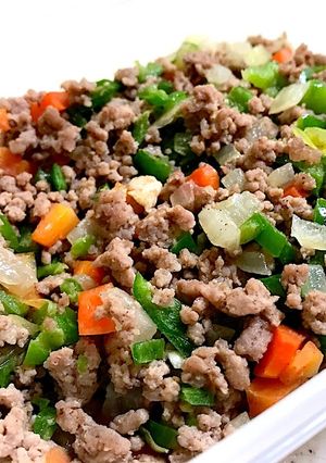 【作り置き】野菜いっぱい！万能肉そぼろ-レシピのメイン写真