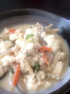 しいたけ煮と豆腐で☆簡単炒り豆腐風-レシピのメイン写真