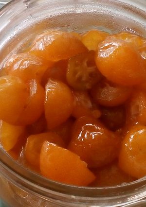 簡単 金柑の甘露煮-レシピのメイン写真