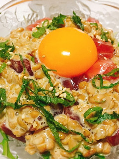 マグロ納豆〜わさびマヨぽん酢〜-レシピのメイン写真
