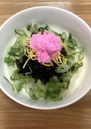 ゴマ昆布のぶっかけうどん-レシピのメイン写真