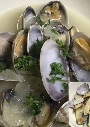 春料理 あさりのワイン蒸し ワインの香り-レシピのメイン写真