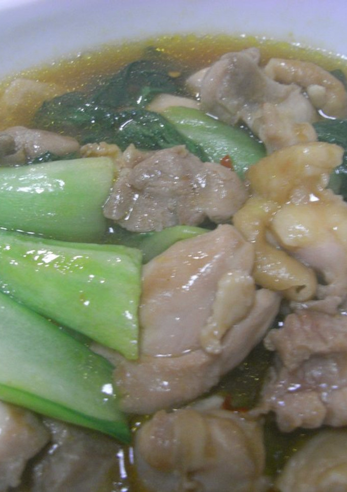 ■鶏肉と青梗菜のとろみ炒め■-レシピのメイン写真