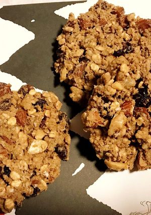 砂糖無しプロテインオートミールクッキー☆-レシピのメイン写真
