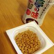 納豆に液みそ♪