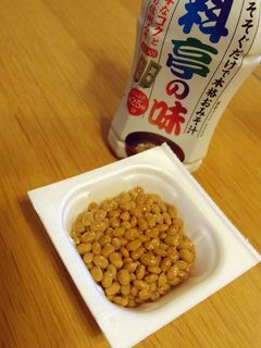 納豆に液みそ♪-レシピのメイン写真