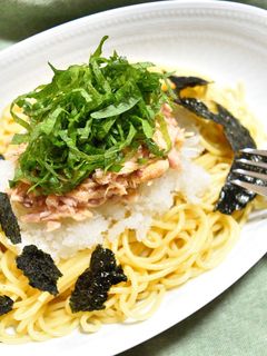 簡単!ツナと大根おろしの和風スパゲッティ-レシピのメイン写真