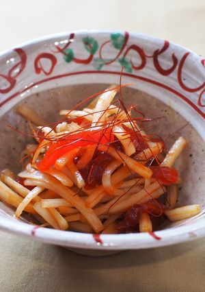 東京うどと鮪のコチュジャン和え-レシピのメイン写真