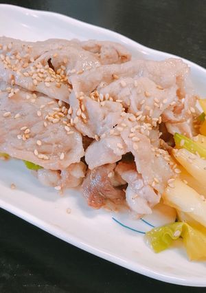 簡単！豚肉とネギの照り焼き-レシピのメイン写真